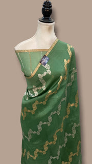 Pure Kora Handloom Banarasi Saree - The Handlooms