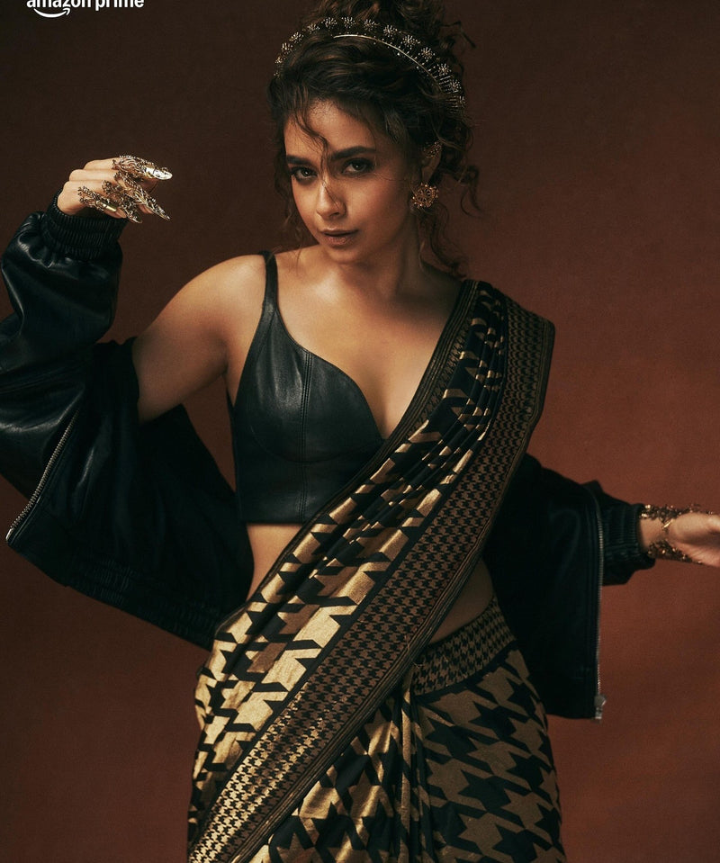 Keerthy Suresh Inspired Pure Katan Silk Banarasi Handloom Saree