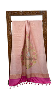 Pure Moonga Silk Handloom Banarasi Saree - The Handlooms