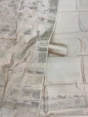 Pure Chiniya Silk Handlooms Banarasi Dress material - The Handlooms