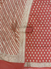 Khaddi Georgette Banarasi Dress material - The Handlooms