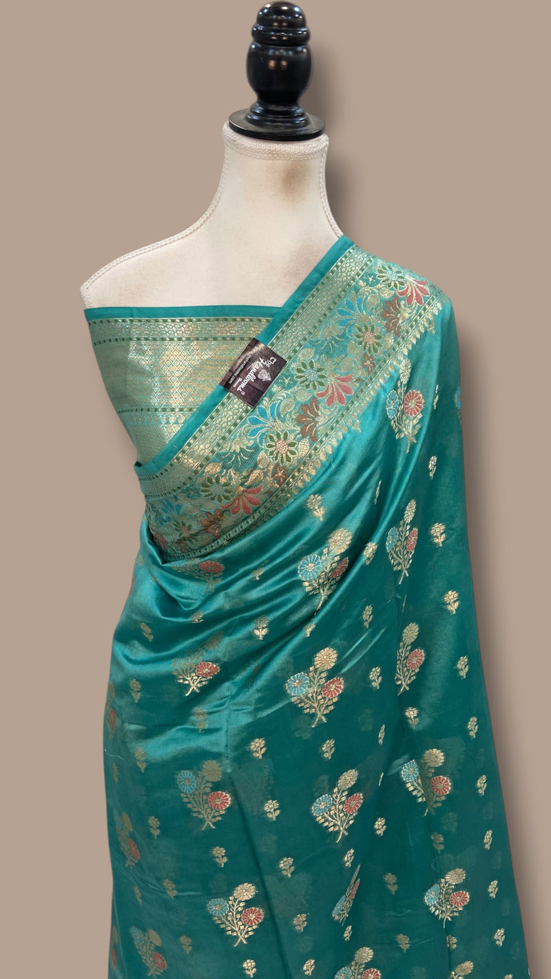 Pure Dupion Silk Banarasi Saree