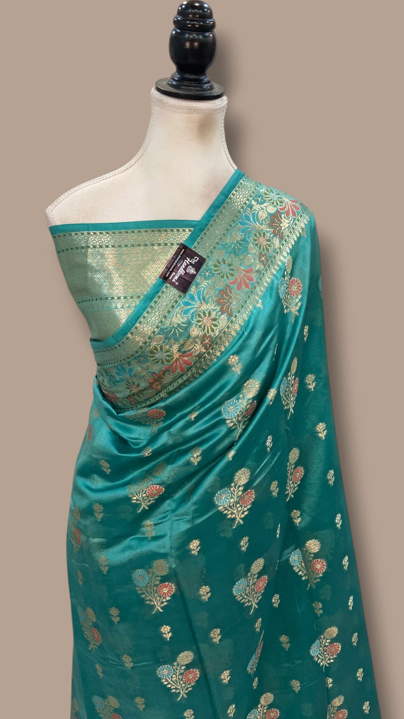 Pure Dupion Silk Banarasi Saree