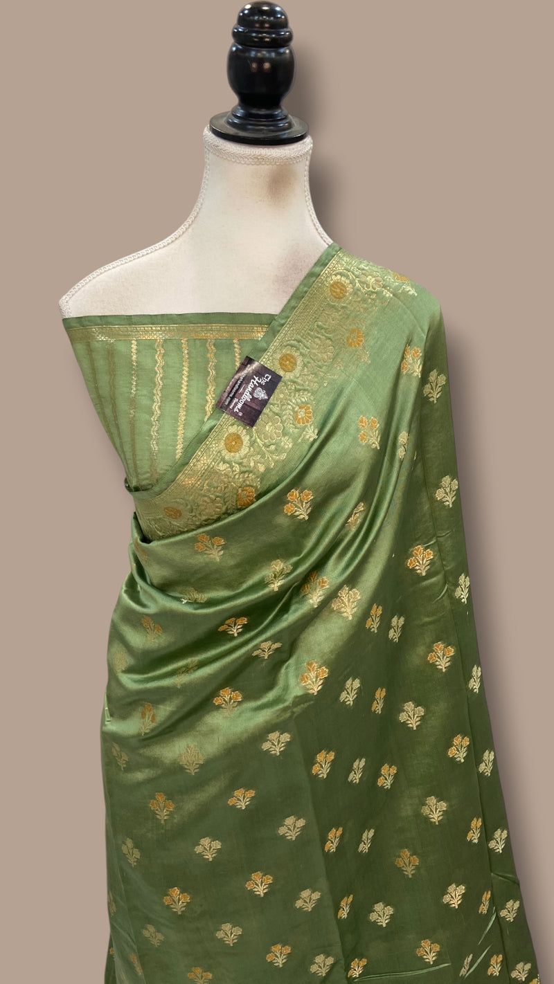 Pure Dupion Silk Banarasi Saree