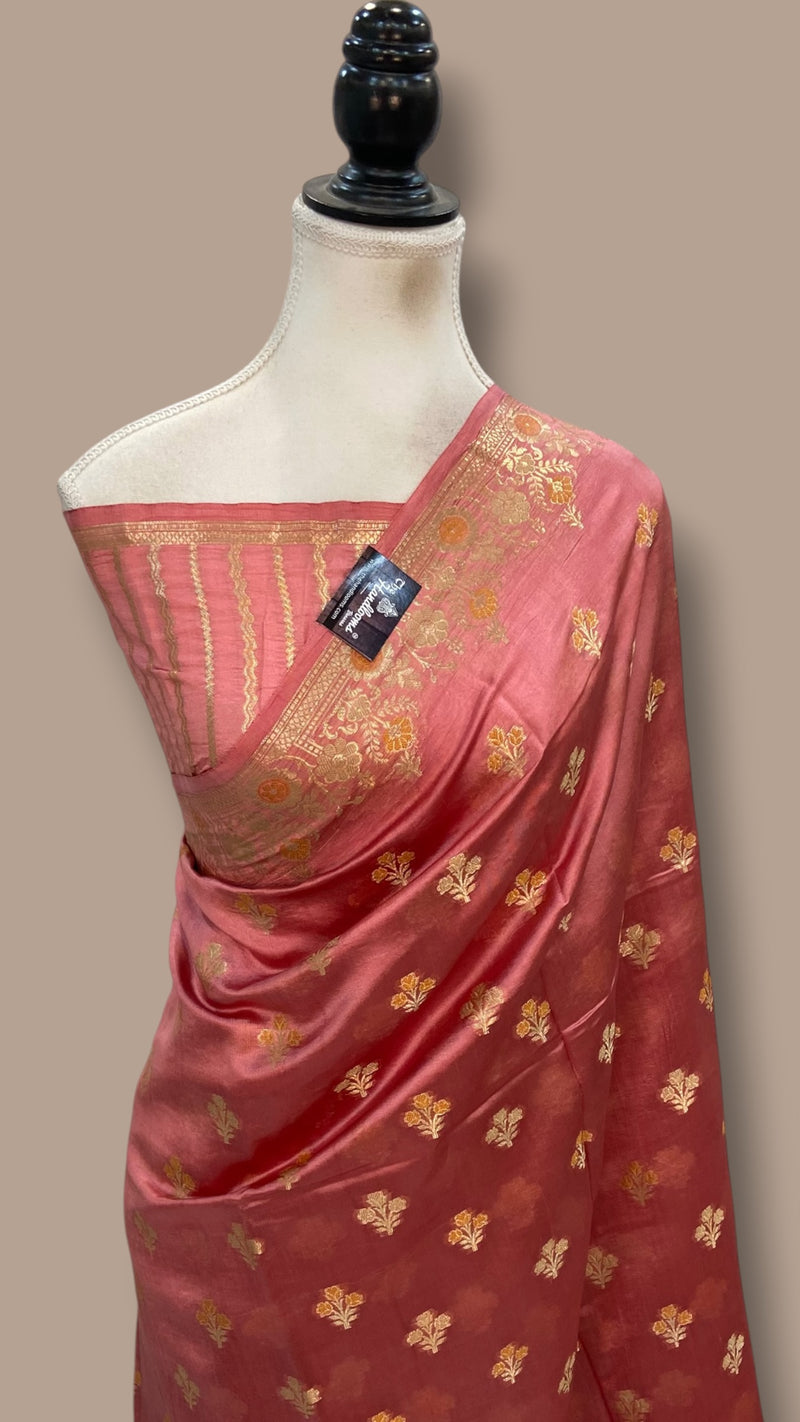 Pure Dupion Silk Banarasi Saree
