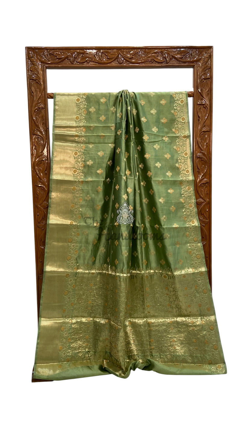 Pure Dupion Silk Banarasi Saree