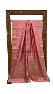 Pure Chiniya Silk Handloom Banarasi Saree - The Handlooms