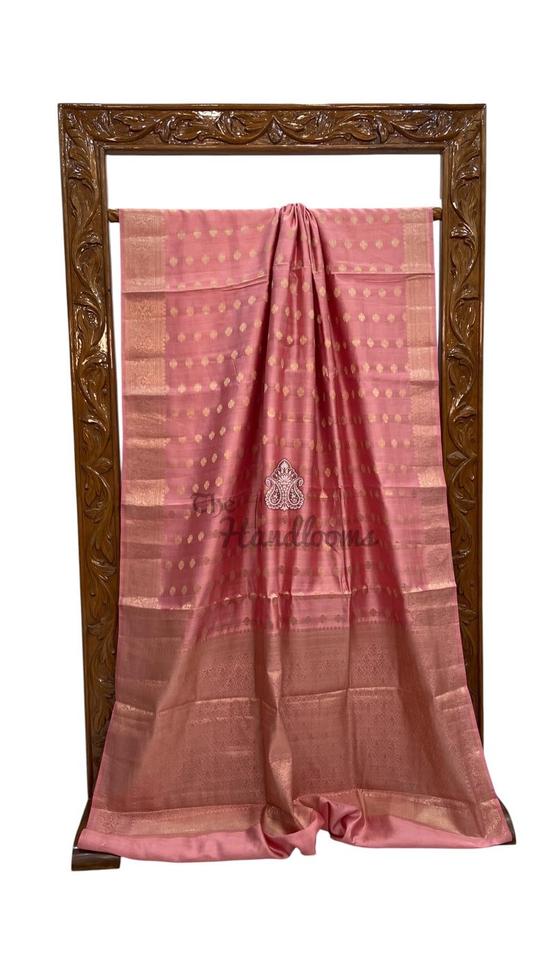 Pure Chiniya Silk Handloom Banarasi Saree - The Handlooms