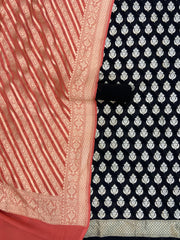 Khaddi Georgette Banarasi Dress material - The Handlooms