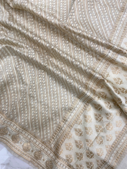 Pure Cotton Banarasi Handloom Dupatta