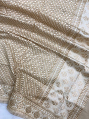 Pure Cotton Banarasi Handloom Dupatta - The Handlooms