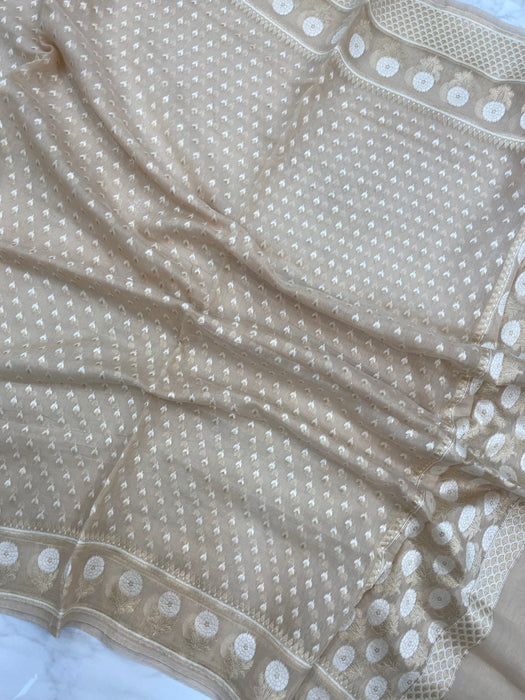 Pure Cotton Banarasi Handloom Dupatta