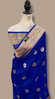 Pure Kora Silk Handloom Banarasi Saree - The Handlooms