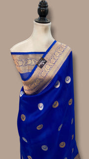 Pure Kora Silk Handloom Banarasi Saree - The Handlooms
