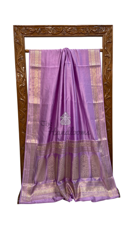 Pure Mango Silk Banarasi Handloom Saree - The Handlooms