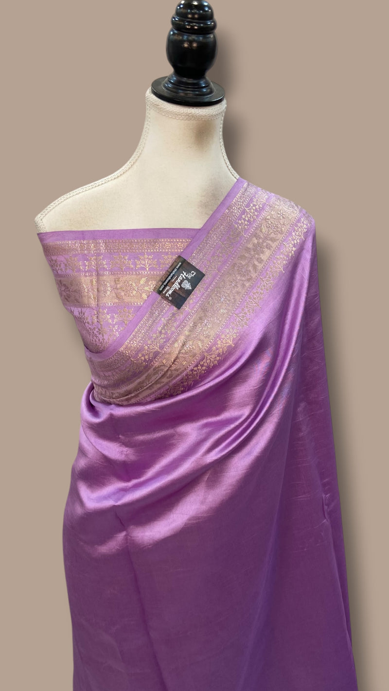 Pure Mango Silk Banarasi Handloom Saree