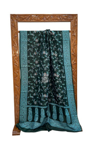 Pure Organza Chikankari Handloom Banarasi Saree - The Handlooms