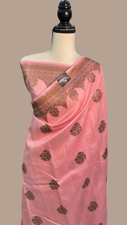 Tussar Silk Handloom Banarasi Saree - The Handlooms