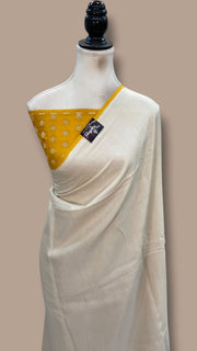 Moonga Silk Handloom Banarasi Saree - The Handlooms