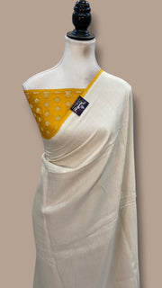 Moonga Silk Handloom Banarasi Saree - The Handlooms