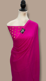 Moonga Silk Handloom Banarasi Saree - The Handlooms