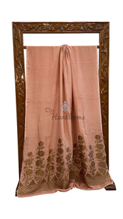 Moonga Silk Handloom Banarasi Saree - The Handlooms