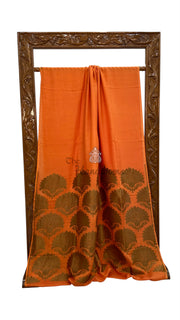 Moonga Silk Handloom Banarasi Saree - The Handlooms