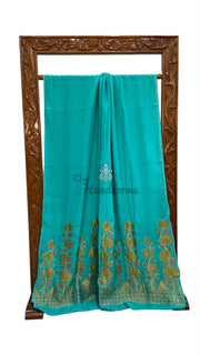 Moonga Silk Handloom Banarasi Saree - The Handlooms