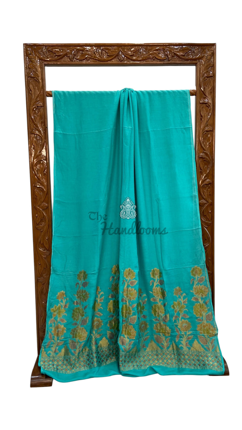 Moonga Silk Handloom Banarasi Saree - The Handlooms