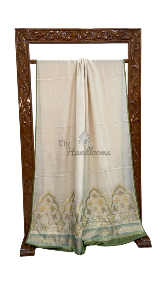Moonga Silk Handloom Banarasi Saree - The Handlooms