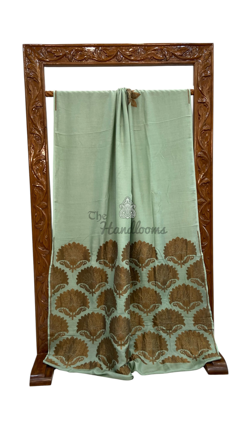 Moonga Silk Handloom Banarasi Saree - The Handlooms