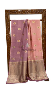 Moonga Silk Handloom Banarasi Saree - The Handlooms