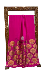 Moonga Silk Handloom Banarasi Saree - The Handlooms