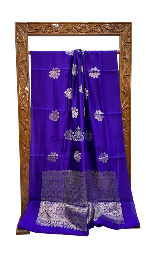 Pure Mango Silk Banarasi Handloom Saree - The Handlooms