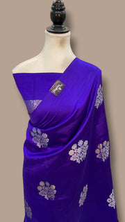 Pure Mango Silk Banarasi Handloom Saree - The Handlooms