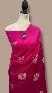 Pure Mango Silk Banarasi Handloom Saree - The Handlooms