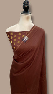 Moonga Silk Handloom Banarasi Saree - The Handlooms