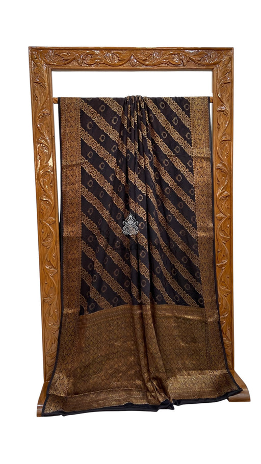 Pure Chiffon Khaddi Banarasi Saree - The Handlooms