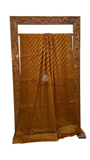 Pure Chiffon Khaddi Banarasi Saree - The Handlooms
