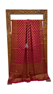 Pure Chiffon Khaddi Banarasi Saree - The Handlooms