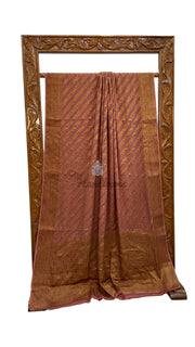 Pure Chiffon Khaddi Banarasi Saree - The Handlooms