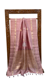 Pure Mango Silk Banarasi Handloom  Saree - The Handlooms