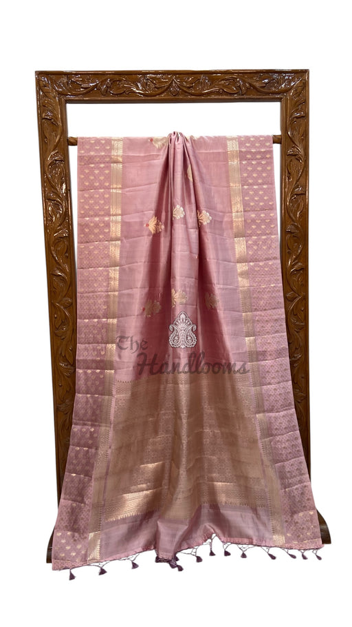 Pure Mango Silk Banarasi Handloom  Saree - The Handlooms