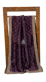 Pure Tissue Silk Handloom Banarasi Saree - Handwork - The Handlooms