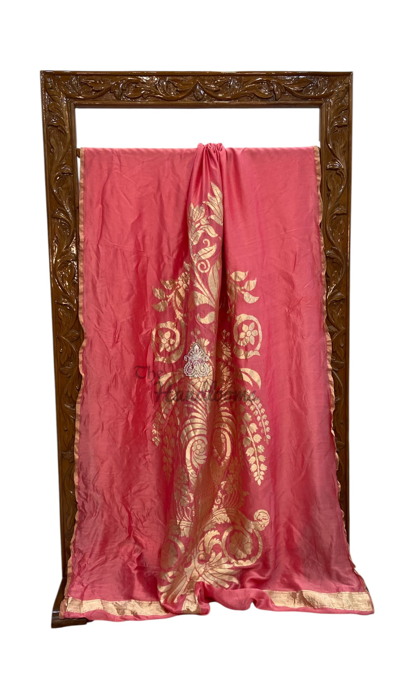 Pure Dupion Silk Handloom Banarasi Saree