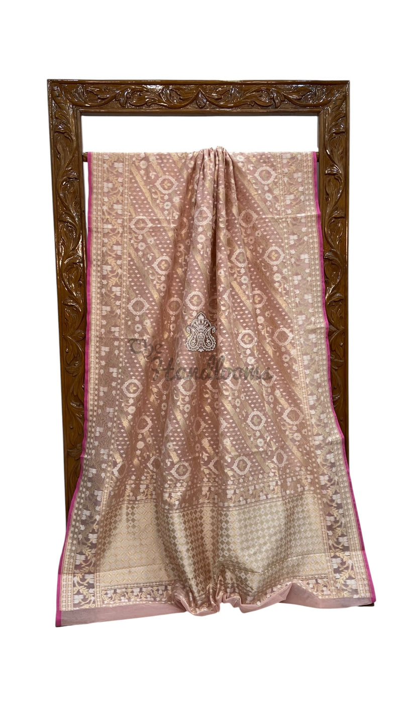 Pure Cotton Banarasi Handloom Saree