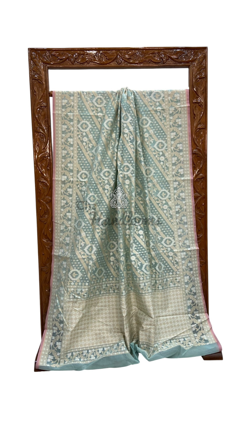 Pure Cotton Banarasi Handloom Saree