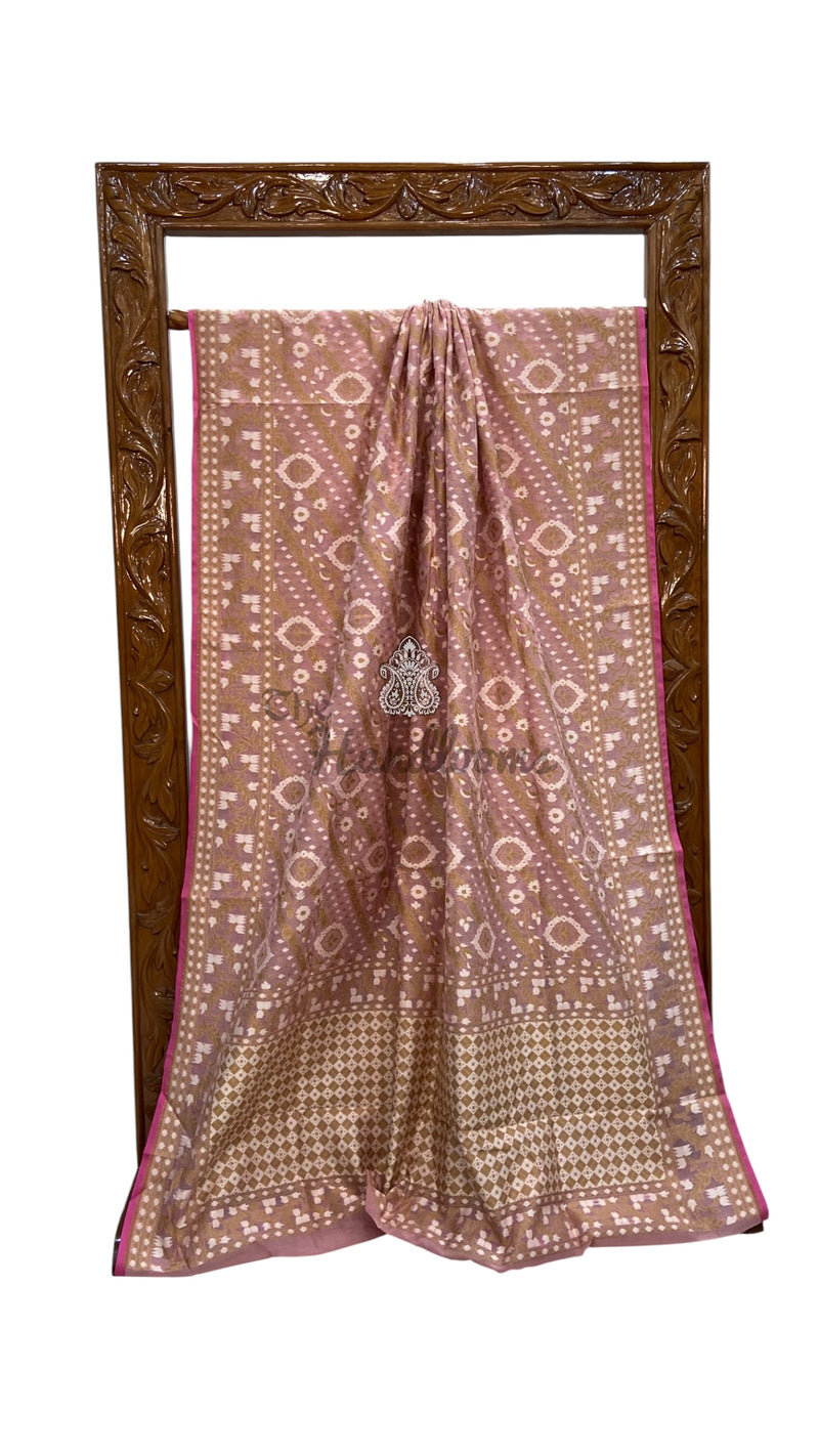 Pure Cotton Banarasi Handloom Saree