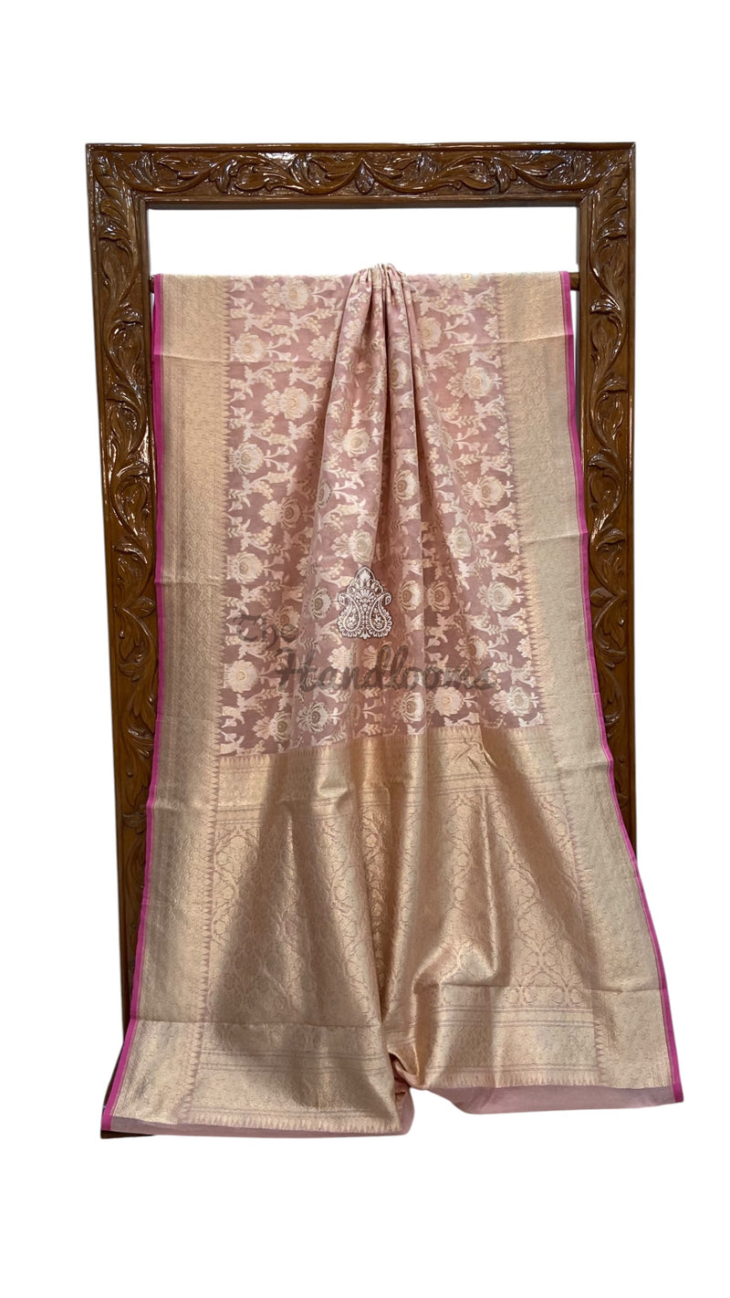 Pure Cotton Banarasi Handloom Saree