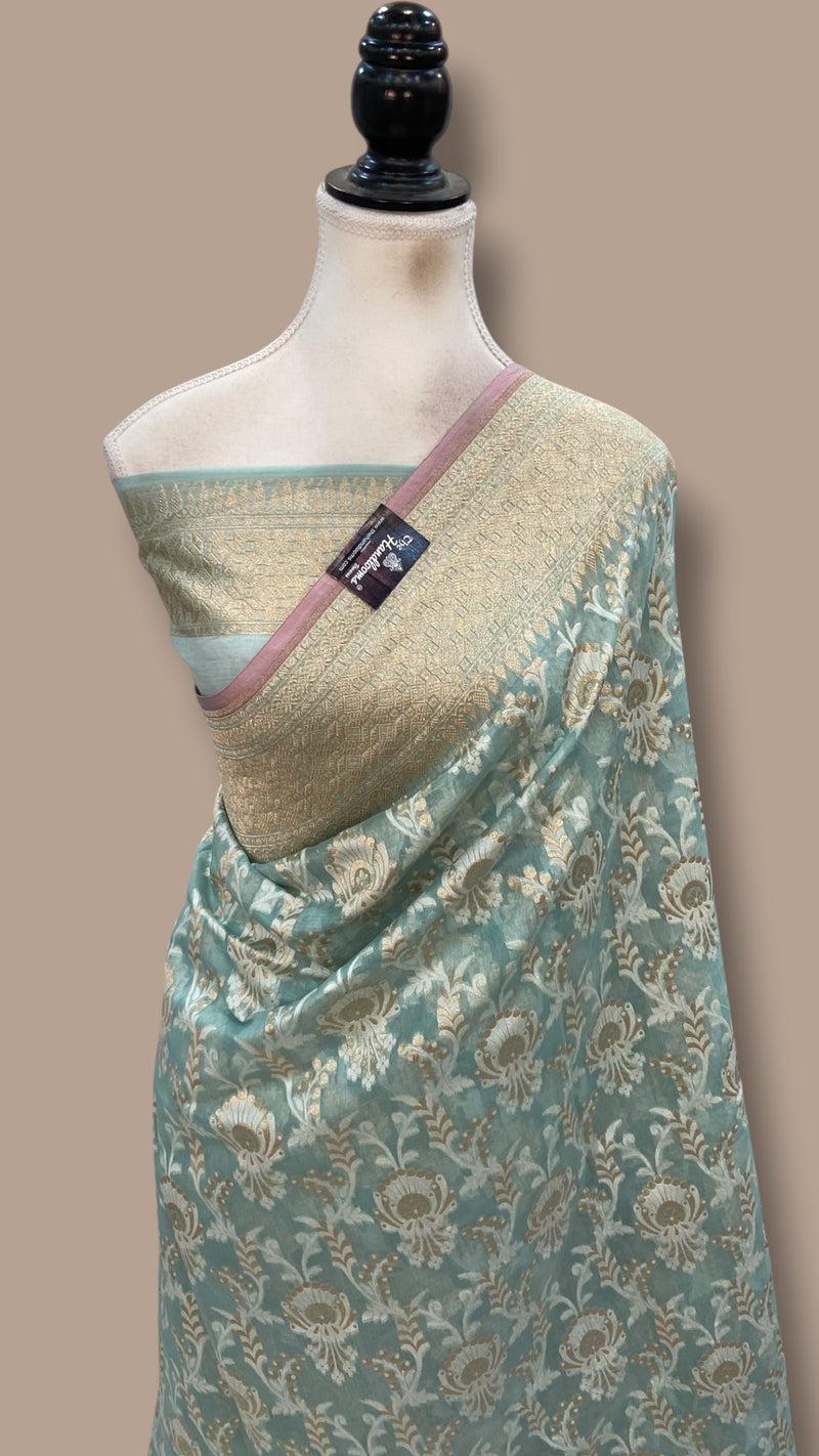 Pure Cotton Banarasi Handloom Saree